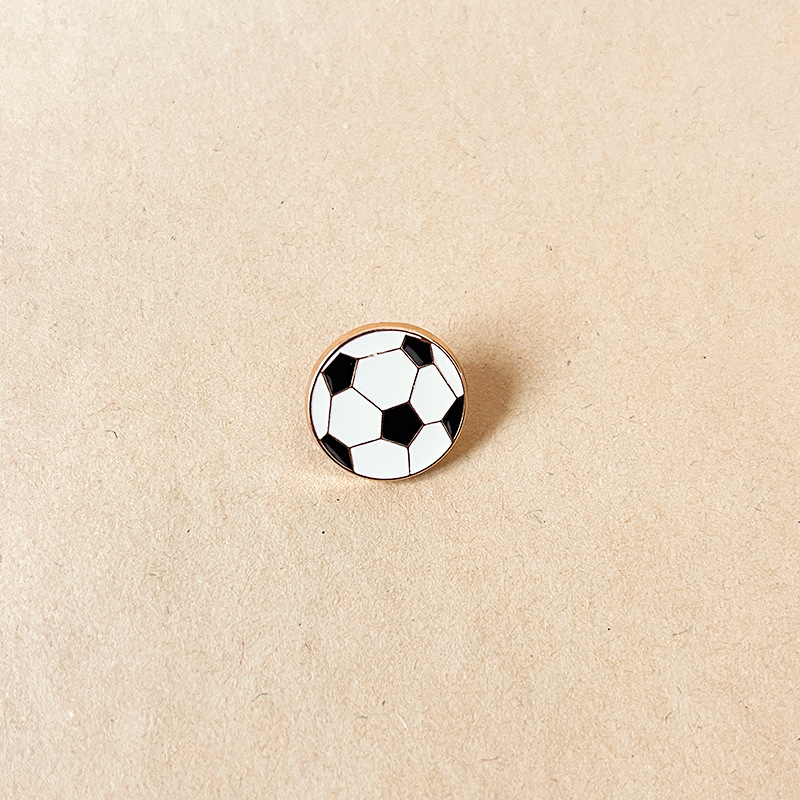 Lot of 3 Random Enamel Soccer Futbol Pins for Crafts