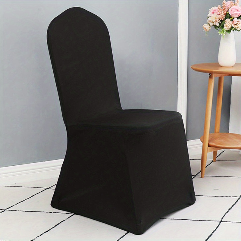 Chair Slipcover Wedding Party Decoration Spandex White Chair - Temu Canada