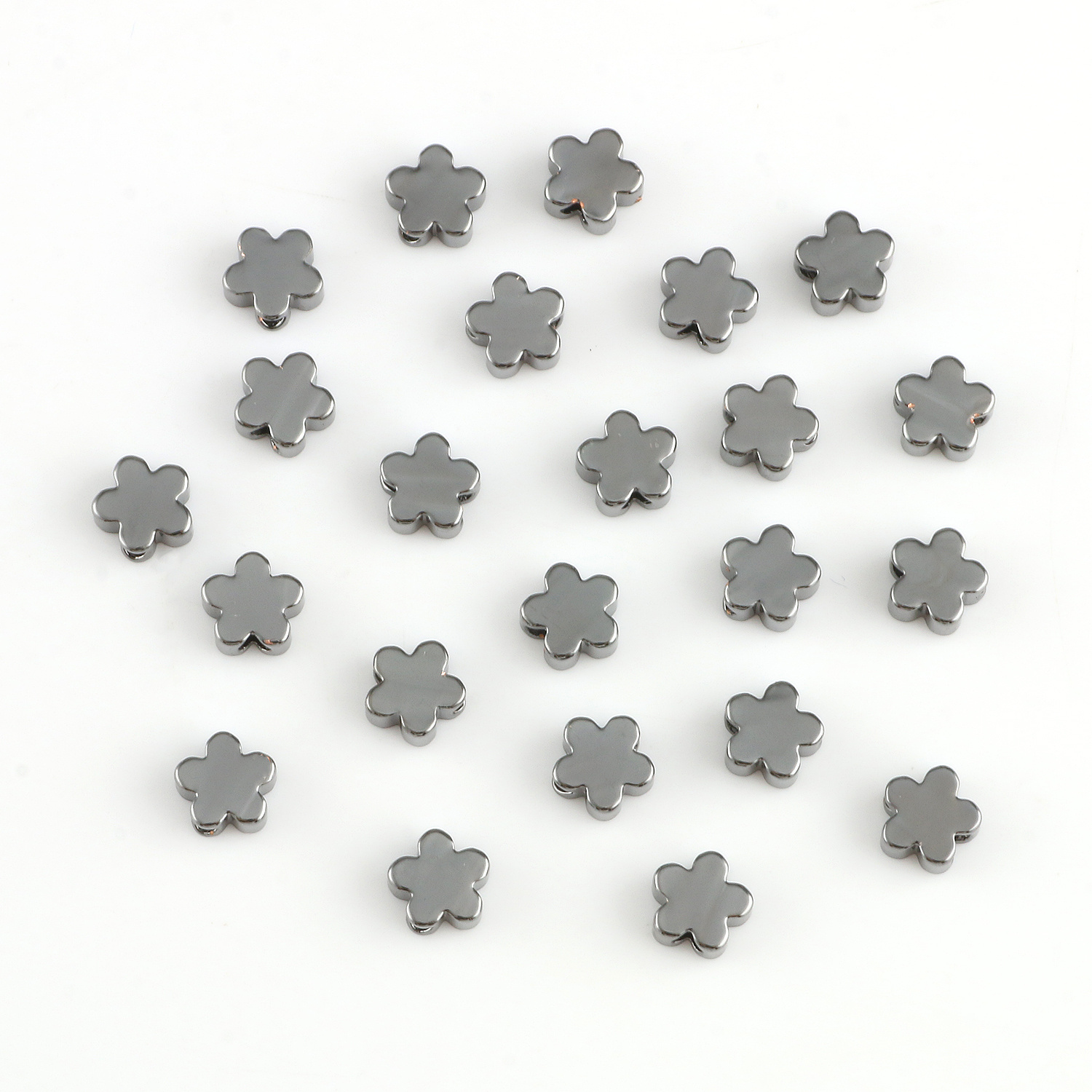 Lot Flower Shape Charms Spacer Bead, Loose Copper Beads For Jewelry Making,  Bracelet Necklace Supplies Accessories - Temu