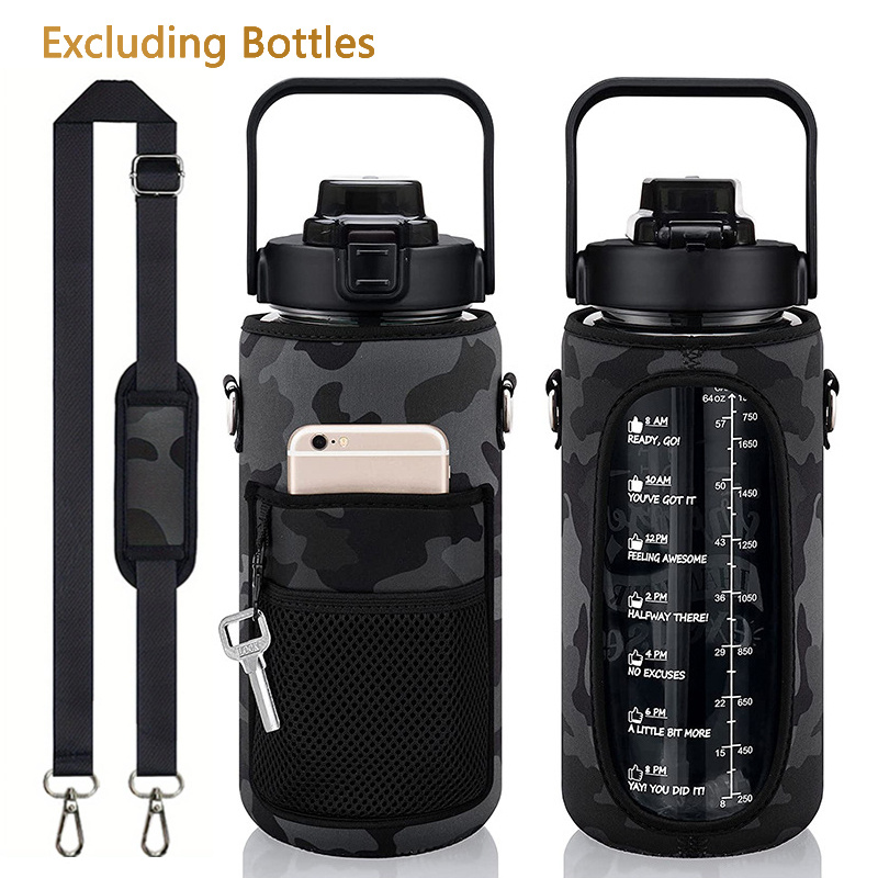 Ion8 OneTouch 2.0 - Botella de agua deportiva para bicicleta, a prueba de  fugas y sin bisfenol A, cabe en loncheras, bolsos, portavasos, mochilas y