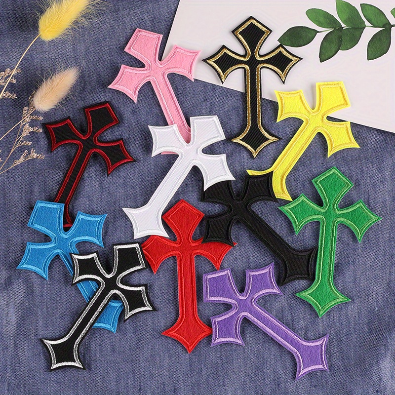 Chrome Hearts Cross Sticker (2 color)