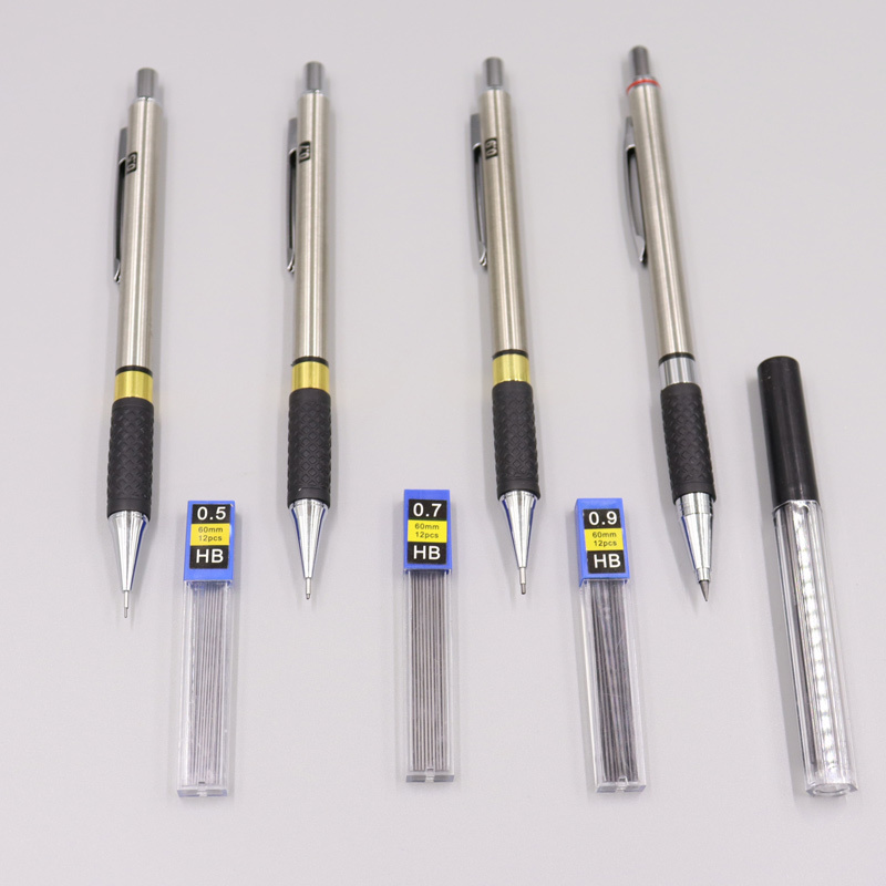 2.0 0.9 0.7 Mechanical Pencil With Anti Slip Sheath Temu