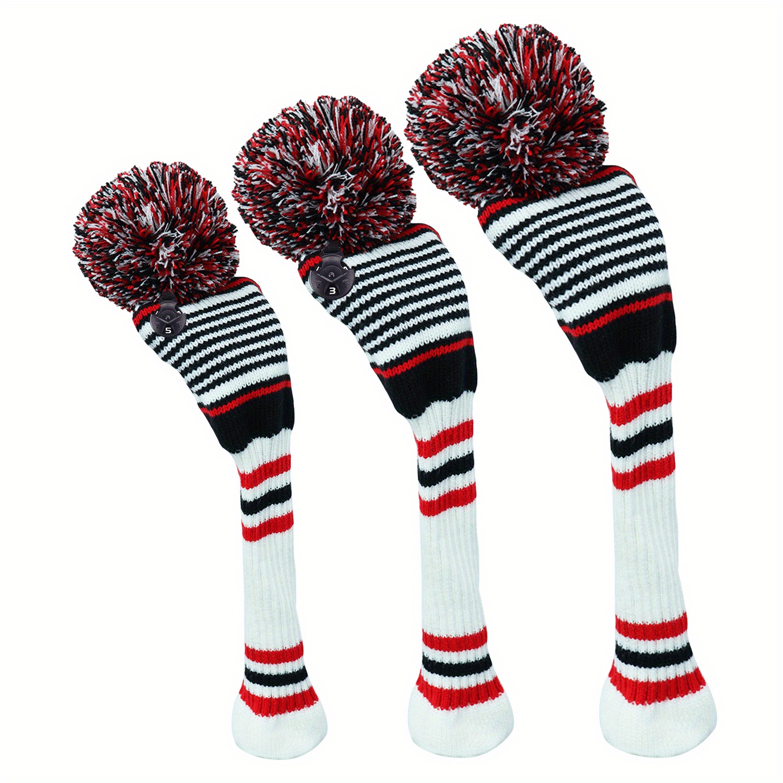 Creative Golf Club Head Covers Set, For Woods, Driver, Fairway, Hybrids, Golf  Accessories For Golf Lovers - Temu Philippines