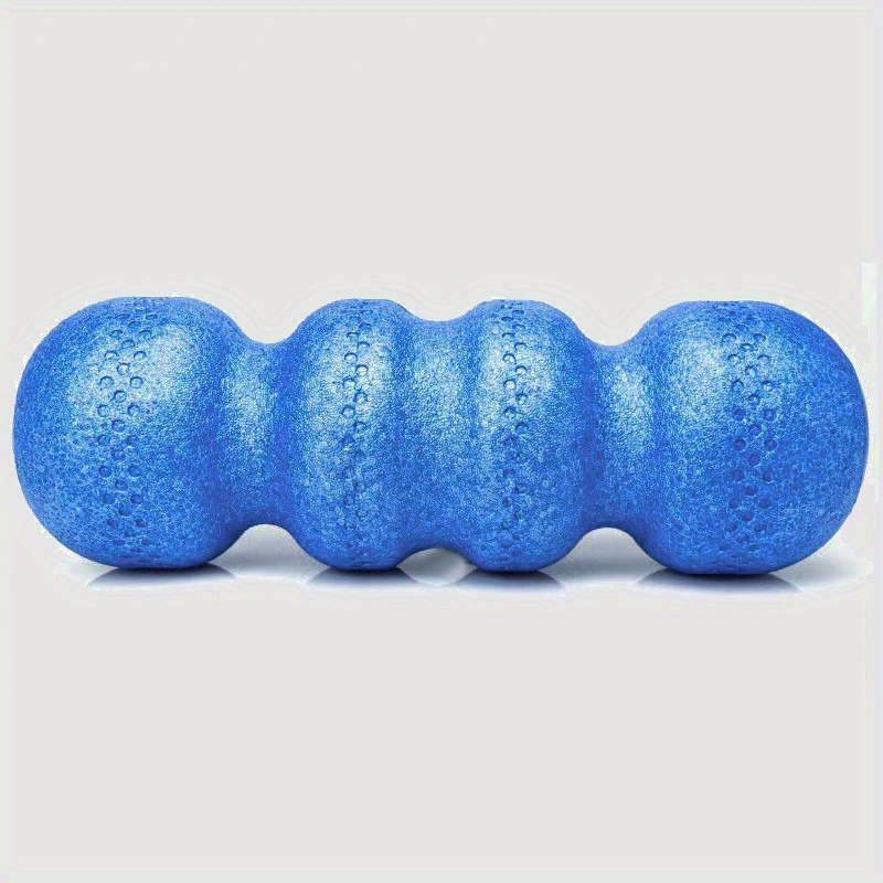 Masaje muscular, potente rodillo de espuma, solución miofascial de  adherencias musculares, adecuado para yoga, fitness, pilates, azul
