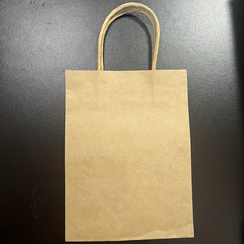 Small Plain Natural Paper Gift Bags Paper Gift Bags - Temu