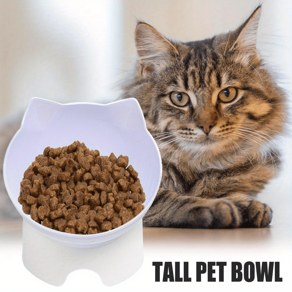 Non-Slip Elevated Dog Bowl Feeder Raised Pet Cat Dog Dish Food Water Holder