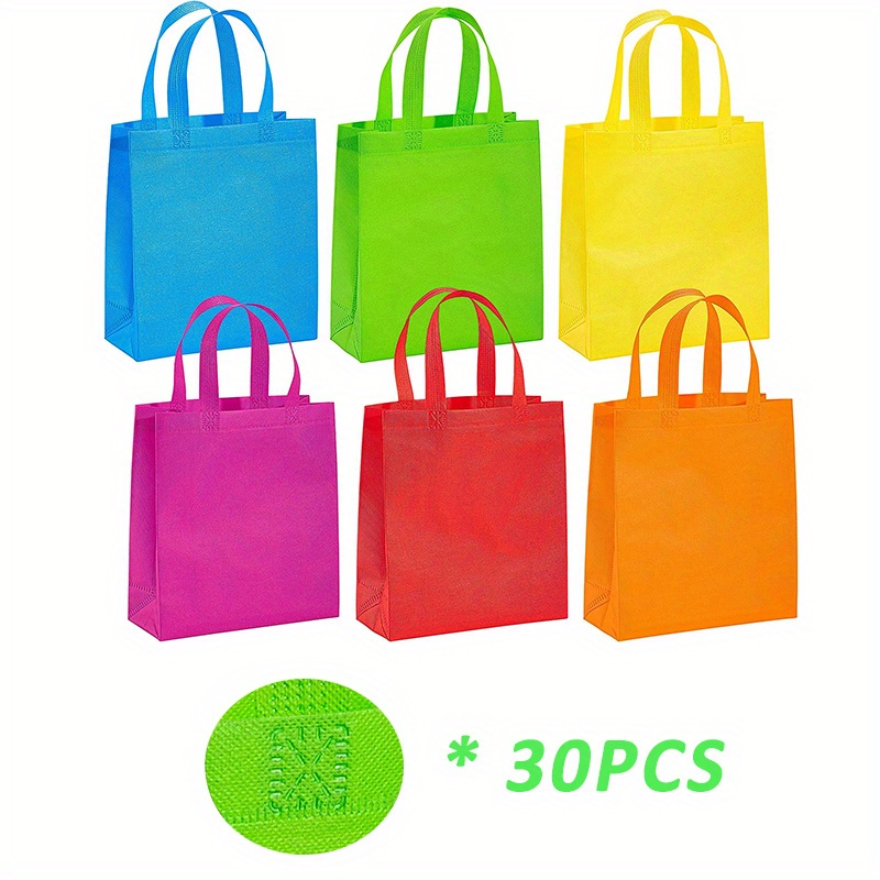 30pcs Non Woven Gift Tote Bags for Party