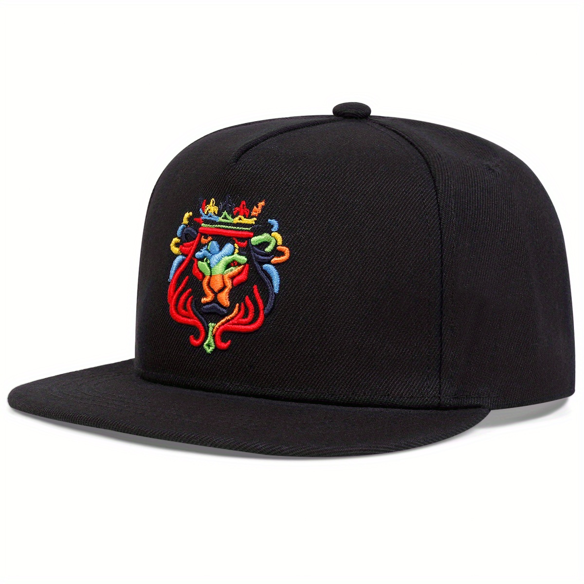Trucker Hat for Men red Crown Print Mesh Back Baseball Cap Adjustable Fit  for Outdoor Sports