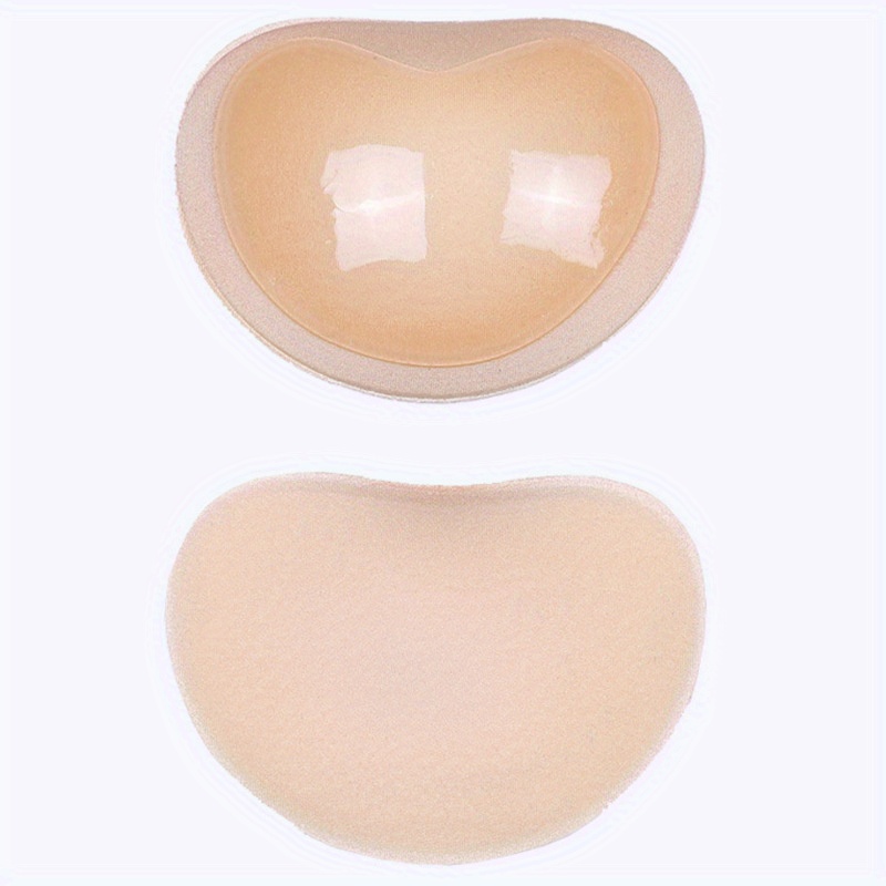 5 PCS Women Silicone Bra Pad Nipple Cover Stickers Patch Inserts Sponge Bra( Skin), snatcher