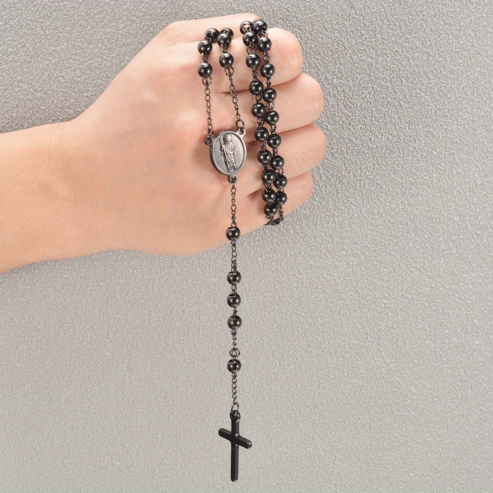 Steel rosary deals