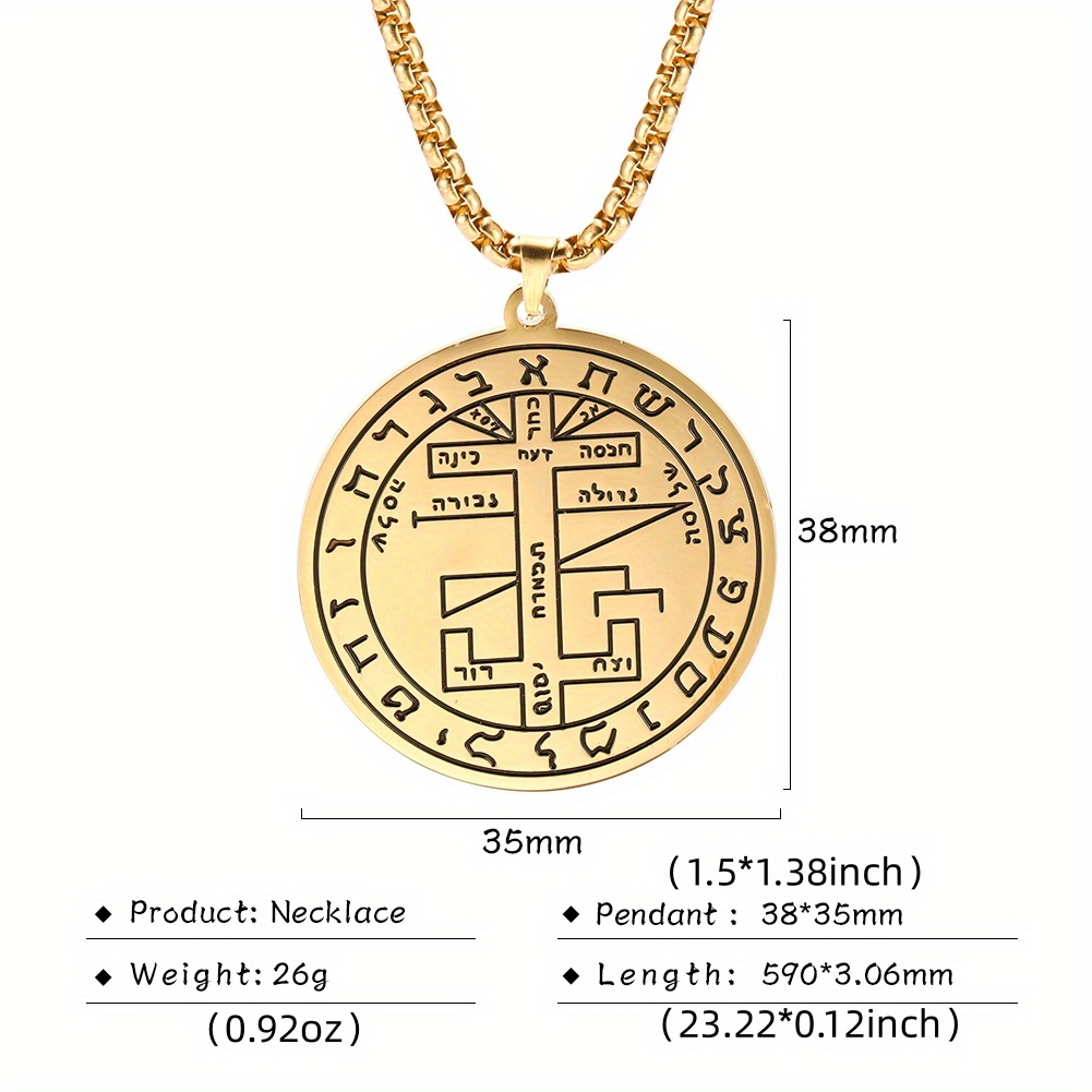 Key Necklace Men Kabbalah Amulet Key Necklaces for Women 