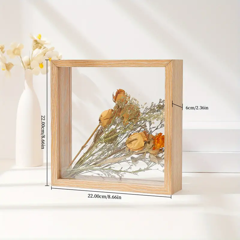 Dried Flower Photo Frame Dried Flower Display Stand - Temu