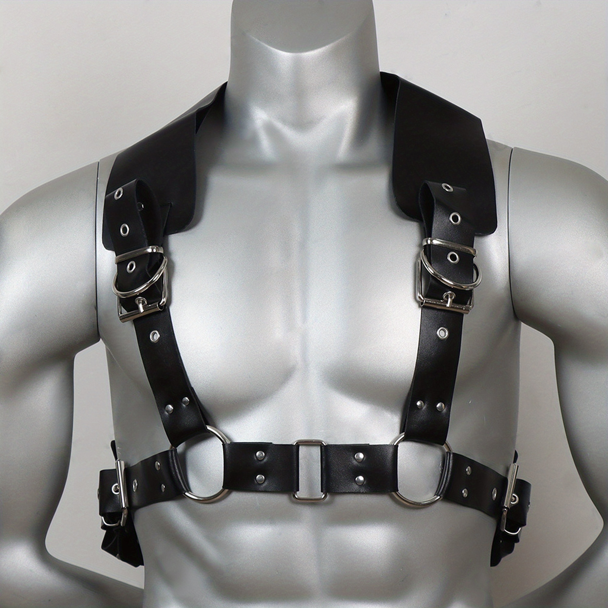 Arnés de pecho para hombre Cinturones de cuero sexy reversible para el  bondage masculino Cinturones de cuero de arnés de moda masculina - China  Muñeca sexual y juguete sexual precio