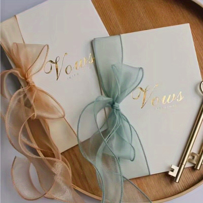 Simple Modern Creative Holiday Gifts Cards Wedding Vows - Temu