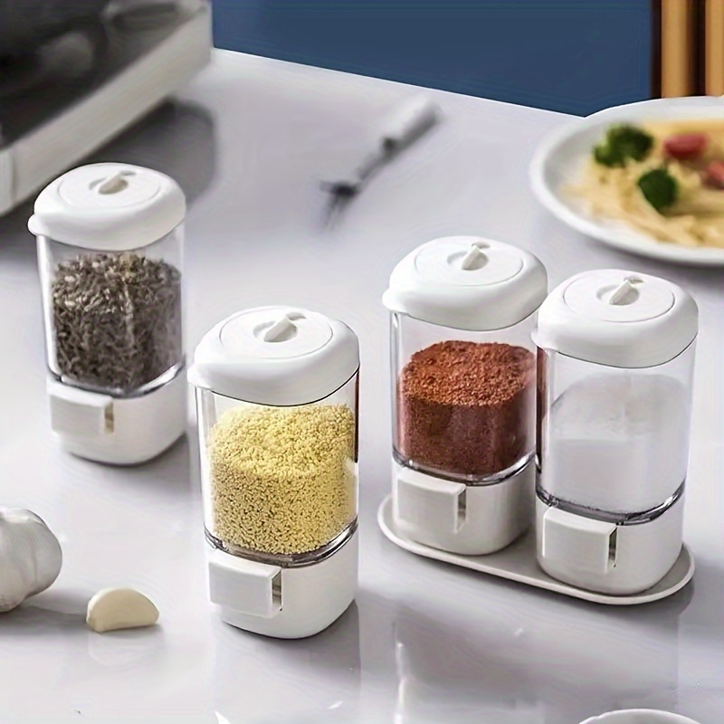 Press type Quantitative Salt Bottle Measuring Seasoning - Temu