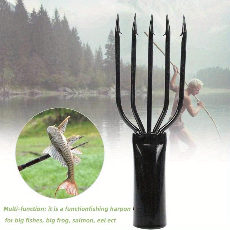 SANLIKE Fishing Gaff 5 Claws Stainless Steel Multi-function Prong Harpoon  Head Sharp Barbed Fishing Spear Hook Tools - AliExpress