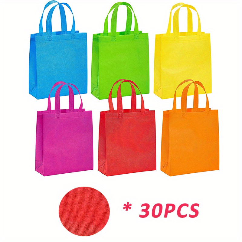 30pcs Non Woven Gift Tote Bags for Party