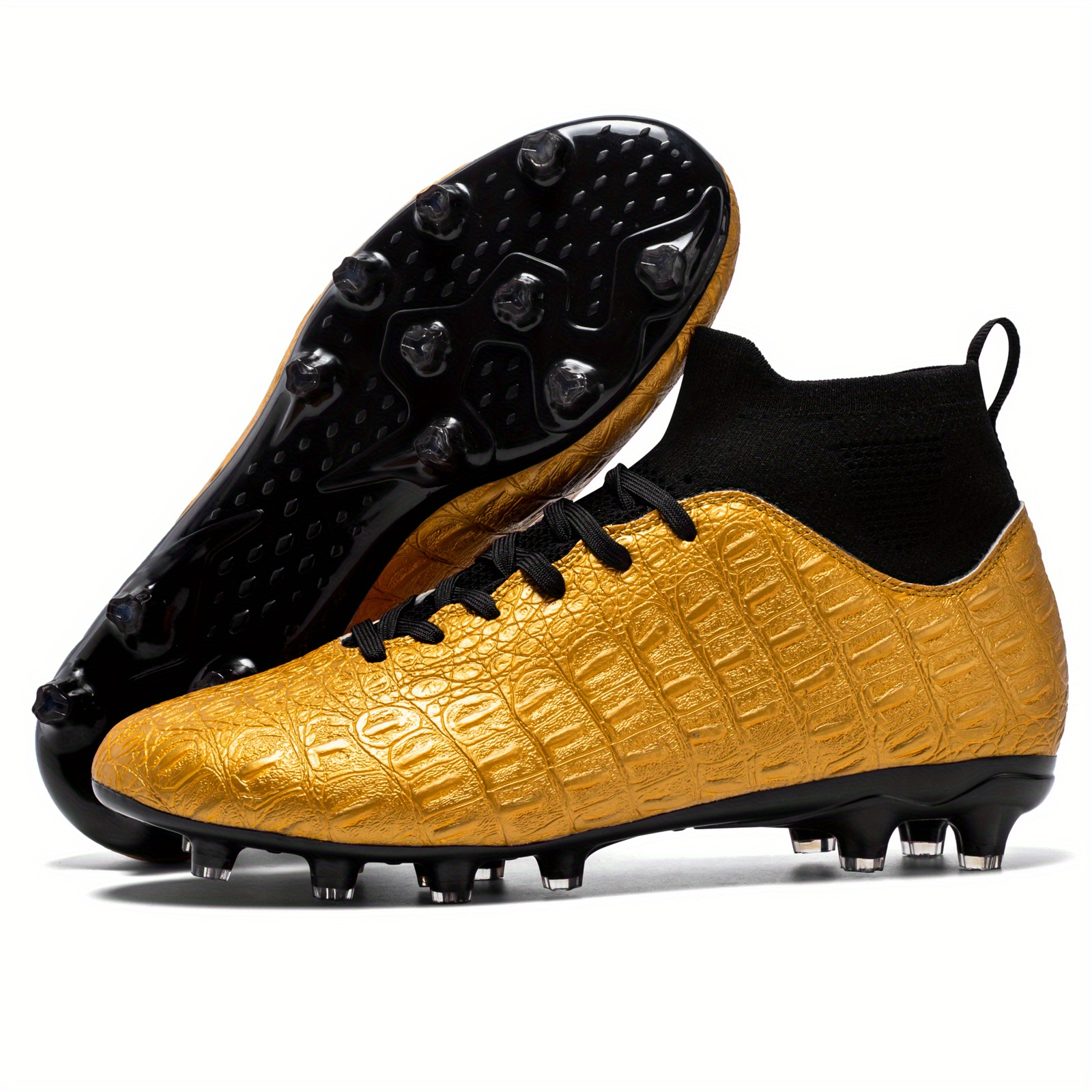 Men's High Top Non Slip Football Cleat With Spikes - Temu Australia