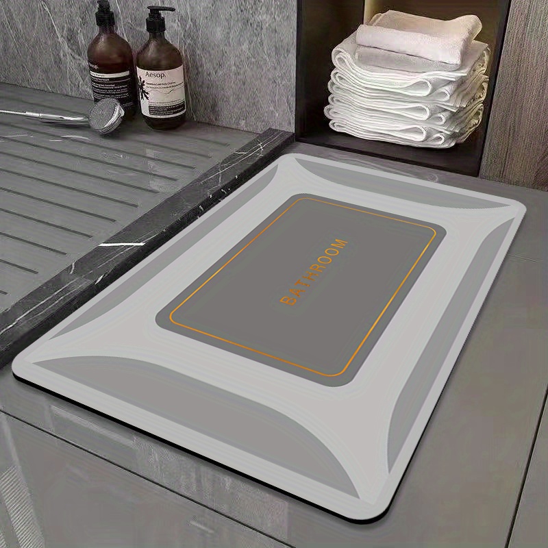 Modern Absorbent Ultra Floor Mat Bathroom Non slip Bathroom - Temu Canada