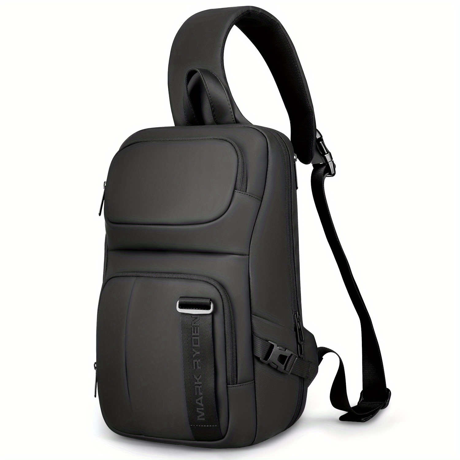 MARK RYDEN Shoulder Bag Men's Crossbody Bag Large Capacity Chest Bag Multifunctional 14 Inch Laptop Case, School bags, Valentines Gifts - Click Image to Close