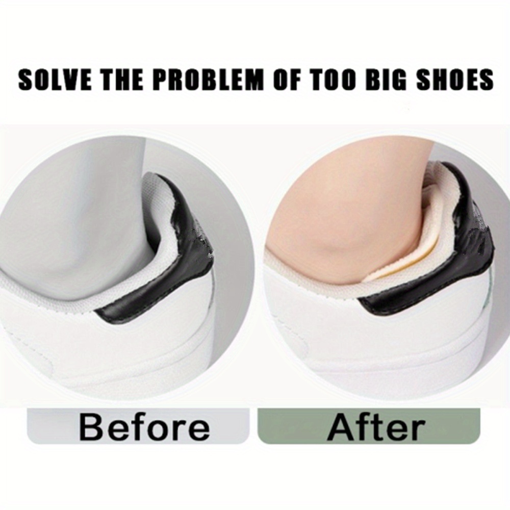 4/8/12pcs Memory Foam Heel Cushion Pads, Adjustable, Antiwear, Can be Cut, for New Shoes, Sports Shoes