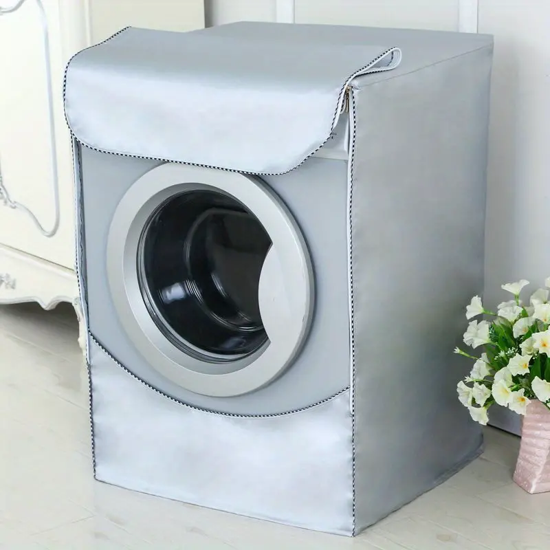 Funda impermeable para lavadora con rodillo y protector solar: protege las  lavadoras Haier, Small Swan y Universal del polvo y los daños