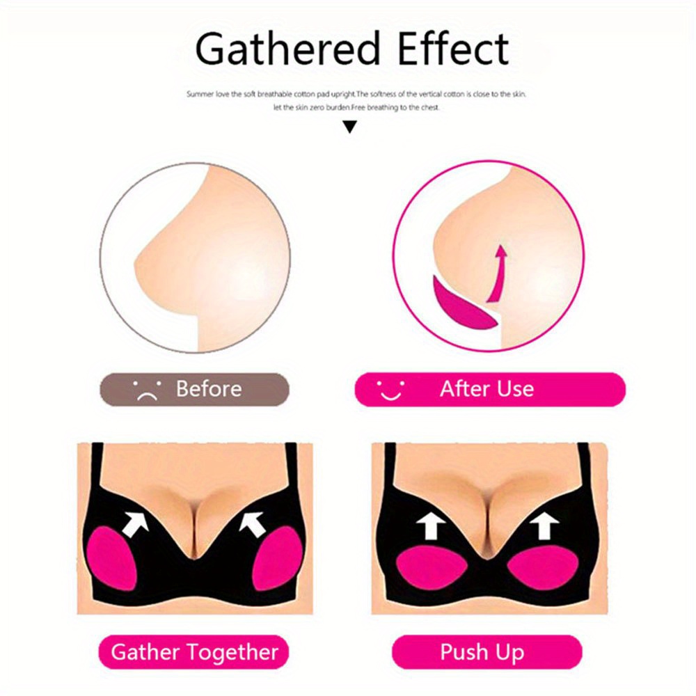 Bra Pad Insert, Breast Enhancers, Breast Forms Light Sponge Boobs for  Women, Spiral Shape Breast Pad Bra Insert, Prosthetic Breast for Post