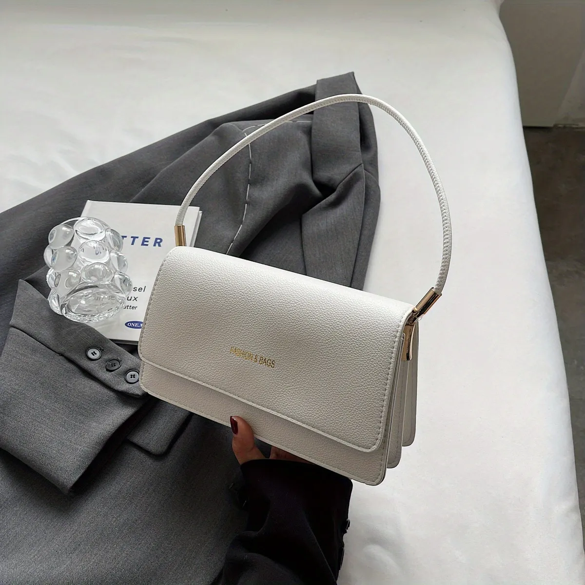Shop DeMellier Cannes Chain-Strap Bag