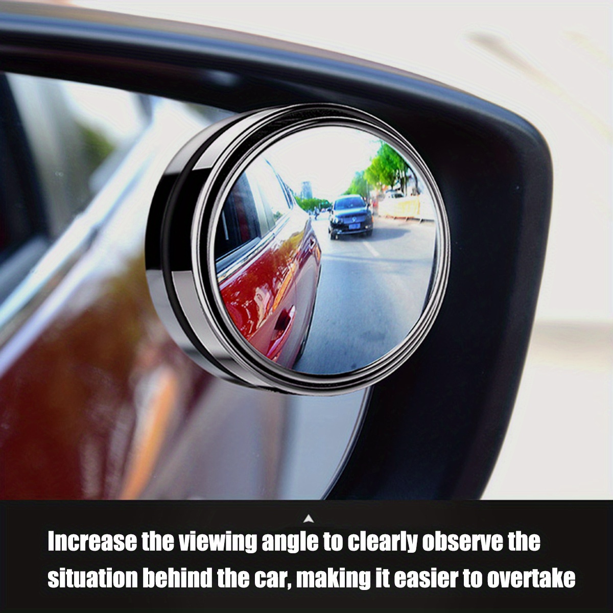 2Pcs Blind Spot Mirror Auto 360° Wide Angle Rear Side View For Car Truck SUV
