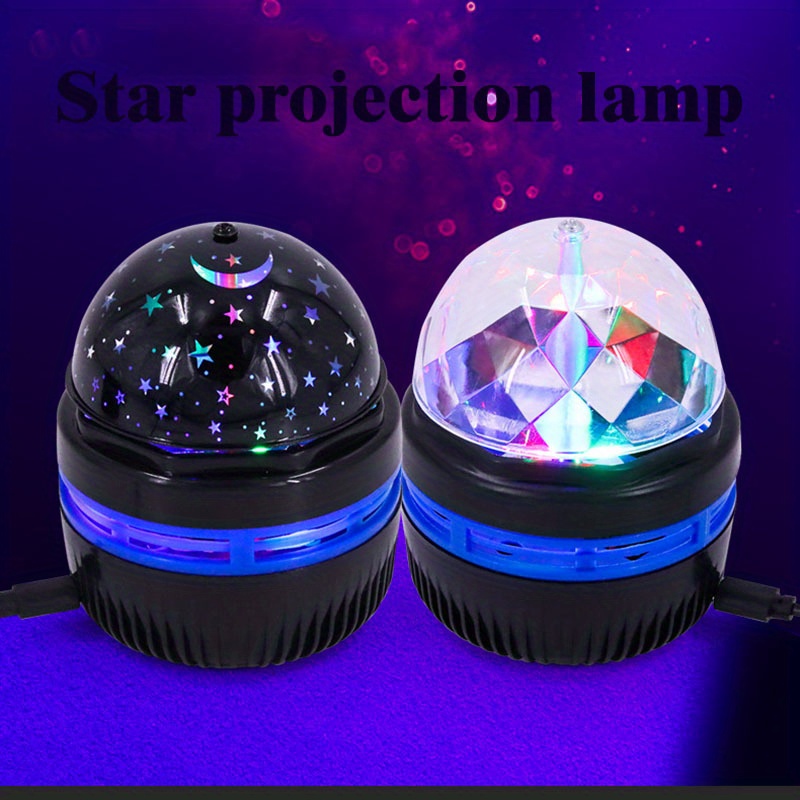 Rotating Starry Sky Magic Projector Starry Sky Night Light USB LED