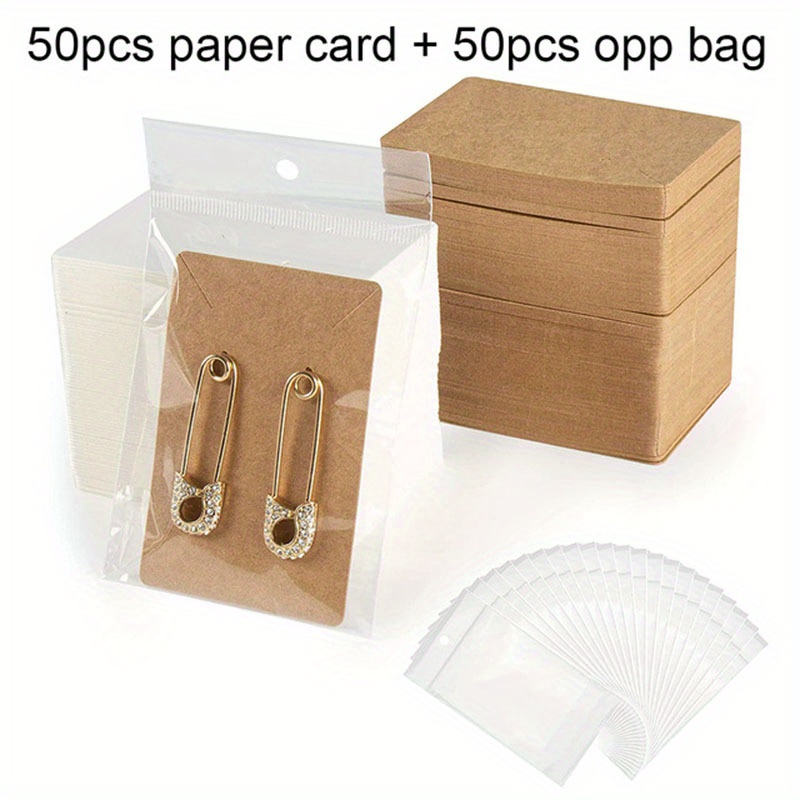 Earring Paper Card Holder, Earring Cards Packaging