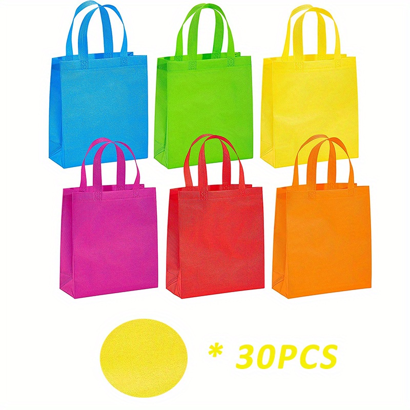 30pcs Non Woven Gift Tote Bags for Party