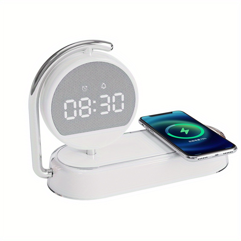 Klack® Lámpara De Ambiente Con Altavoz Bluetooth, Reloj Despertador Y Cargador  Inalámbrico Tipo G con Ofertas en Carrefour