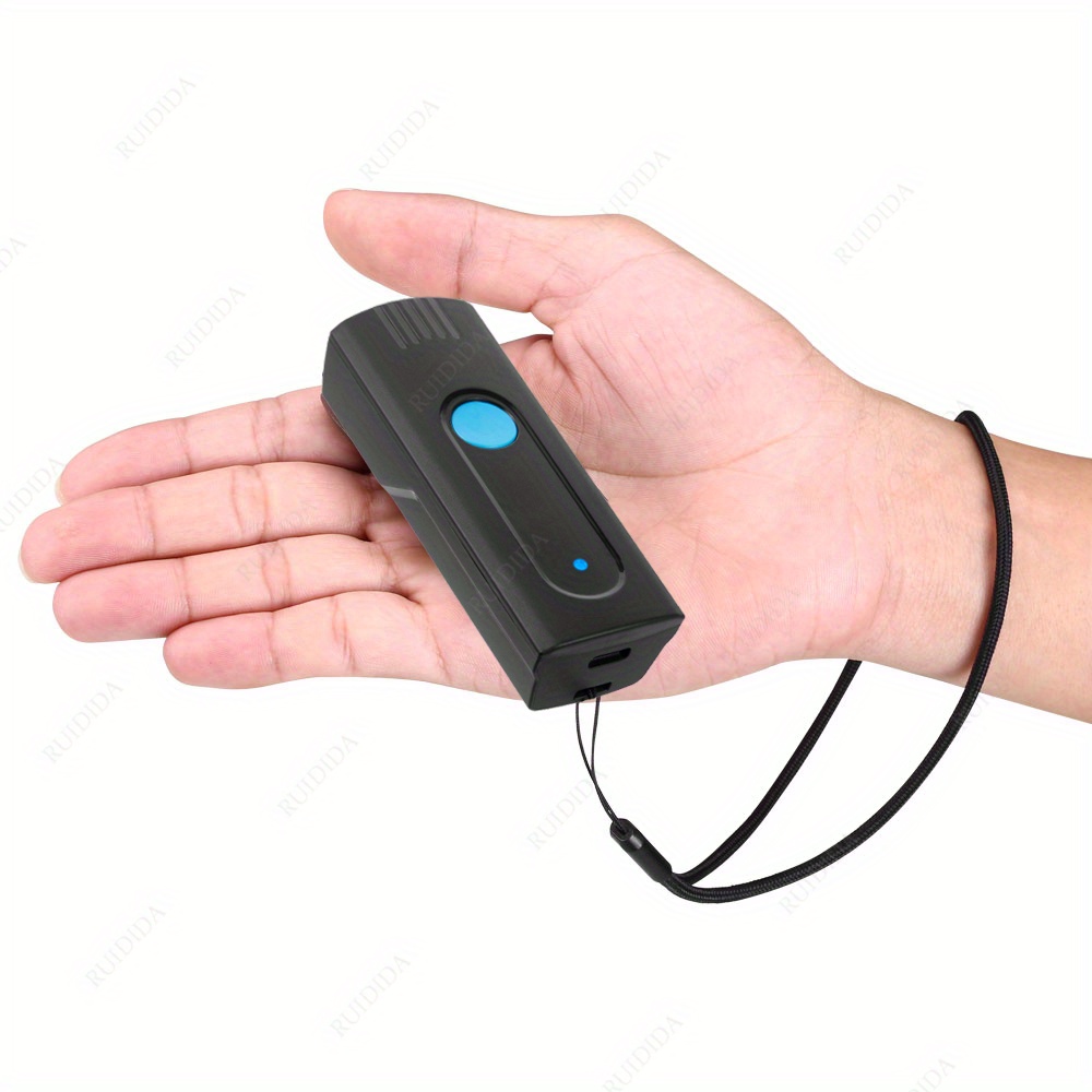 Barcode Scanner Mini Wireless Qr Code Reader Portable 1d/2d - Temu