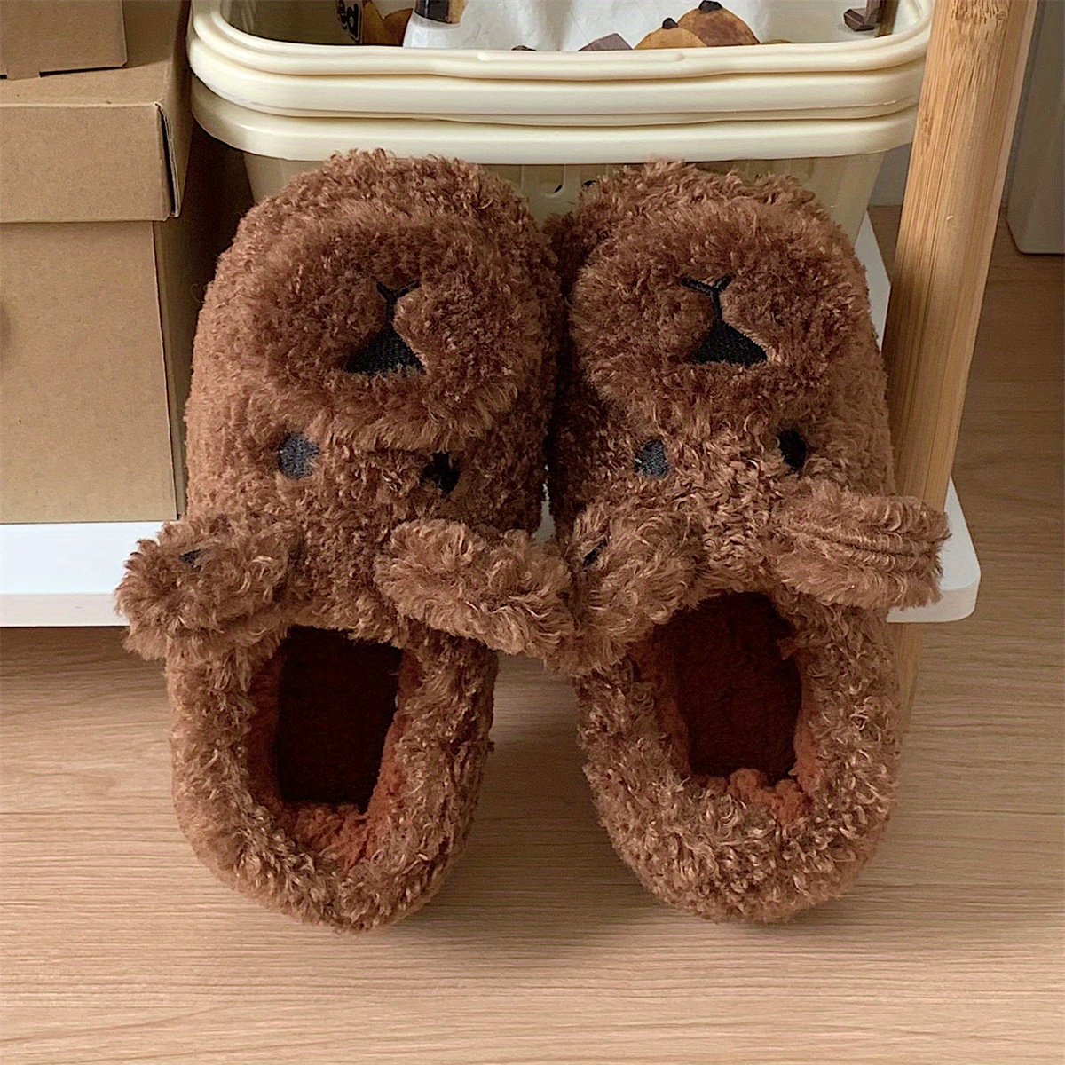 Gap teddy best sale bear slippers