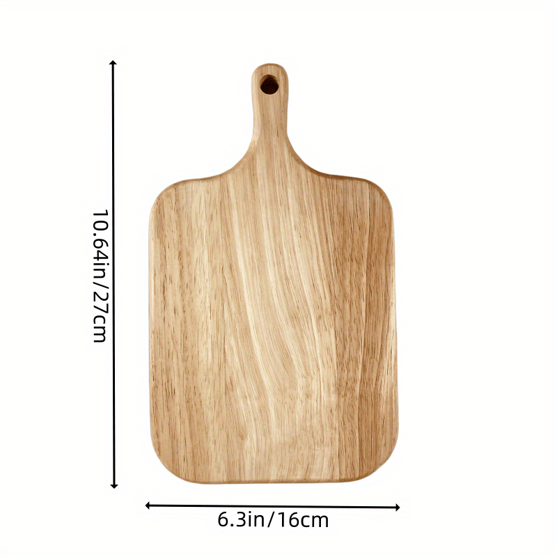 Wooden Cutting Board with Handle Kitchen Household Serving Board