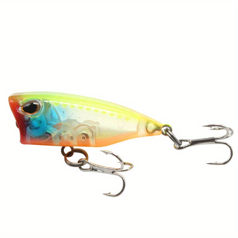 Topwater Mini Popper Wobbler Fishing Lure Artificial Bionic - Temu