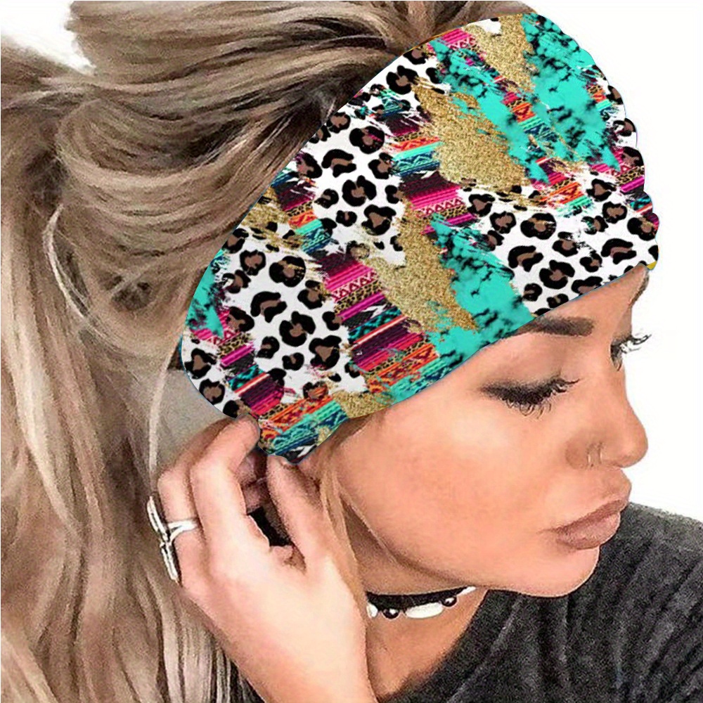 Femme Élastique à Cheveux Extensible Bandana Turban Floral Mode Accessoires