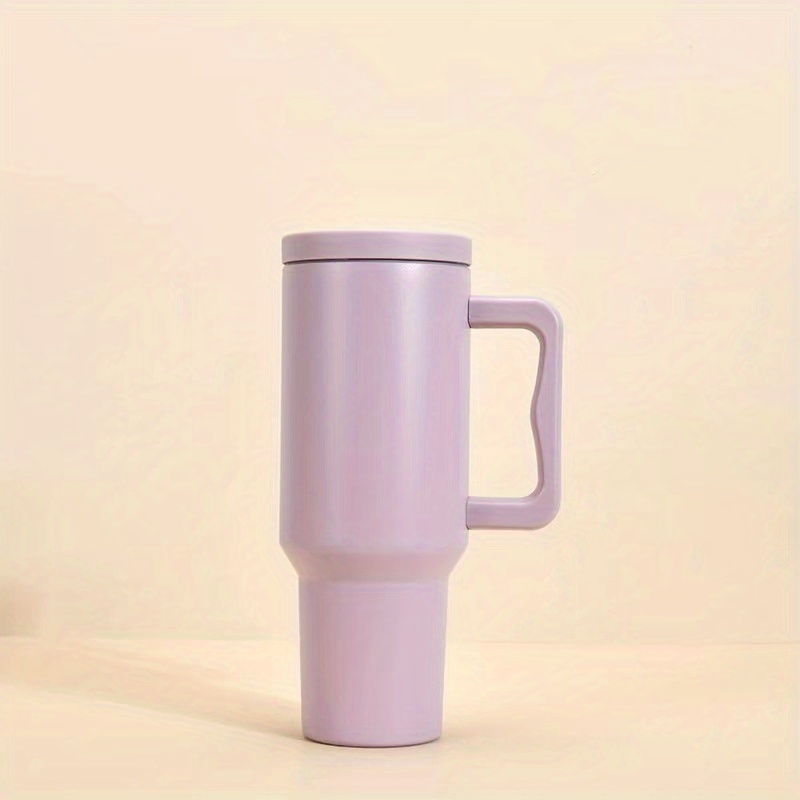 Ripley - SIMPLE MODERN VASO DE 40 ONZAS CON ASA Y TAPA CON PAJILLA