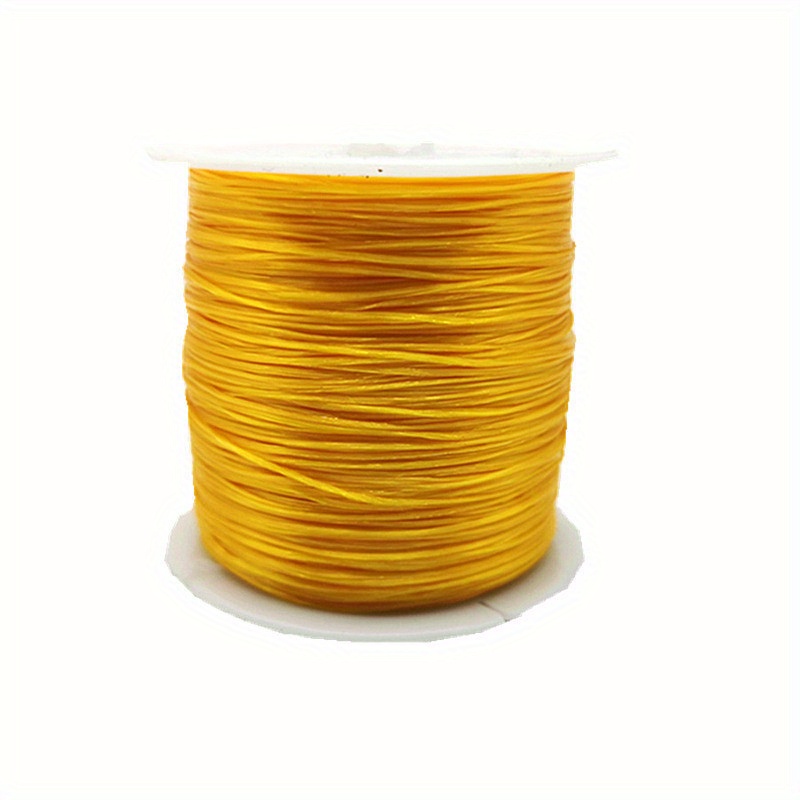 Fil nylon elastique pour collier fil nylon 0,8 à 1mm