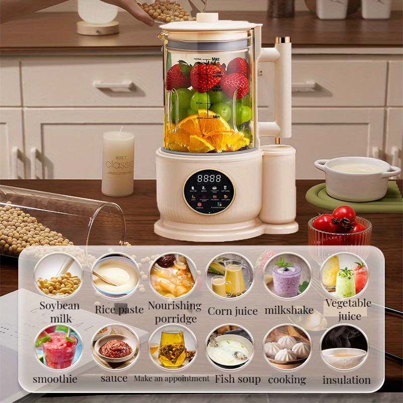 High boron Glass Blender For Smoothies And Juices Crushes - Temu