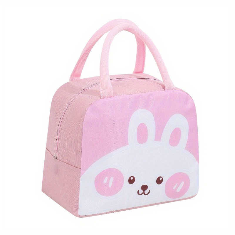 Cartoon Thickened Lunch Bag, Handle Design Lunch Box Bag, Bento Bag - Temu