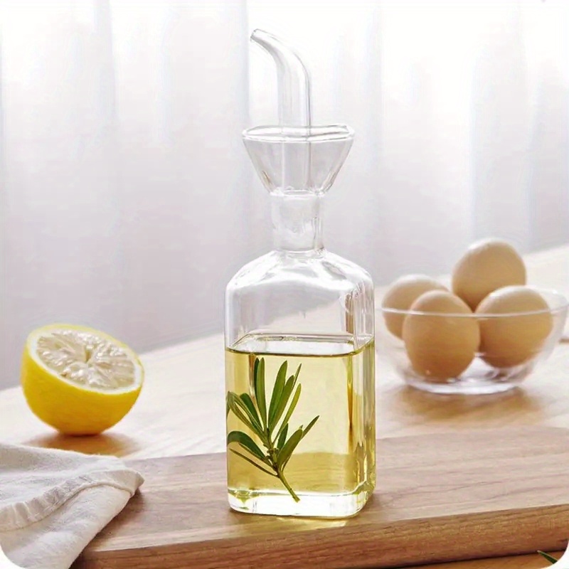 Distributeur d'huile d'olive 17oz, 10 pièces, bouteille de distribution d'huile  d'olive pour la cuisine, distributeur en verre d'huile végétale de cuisson  - AliExpress