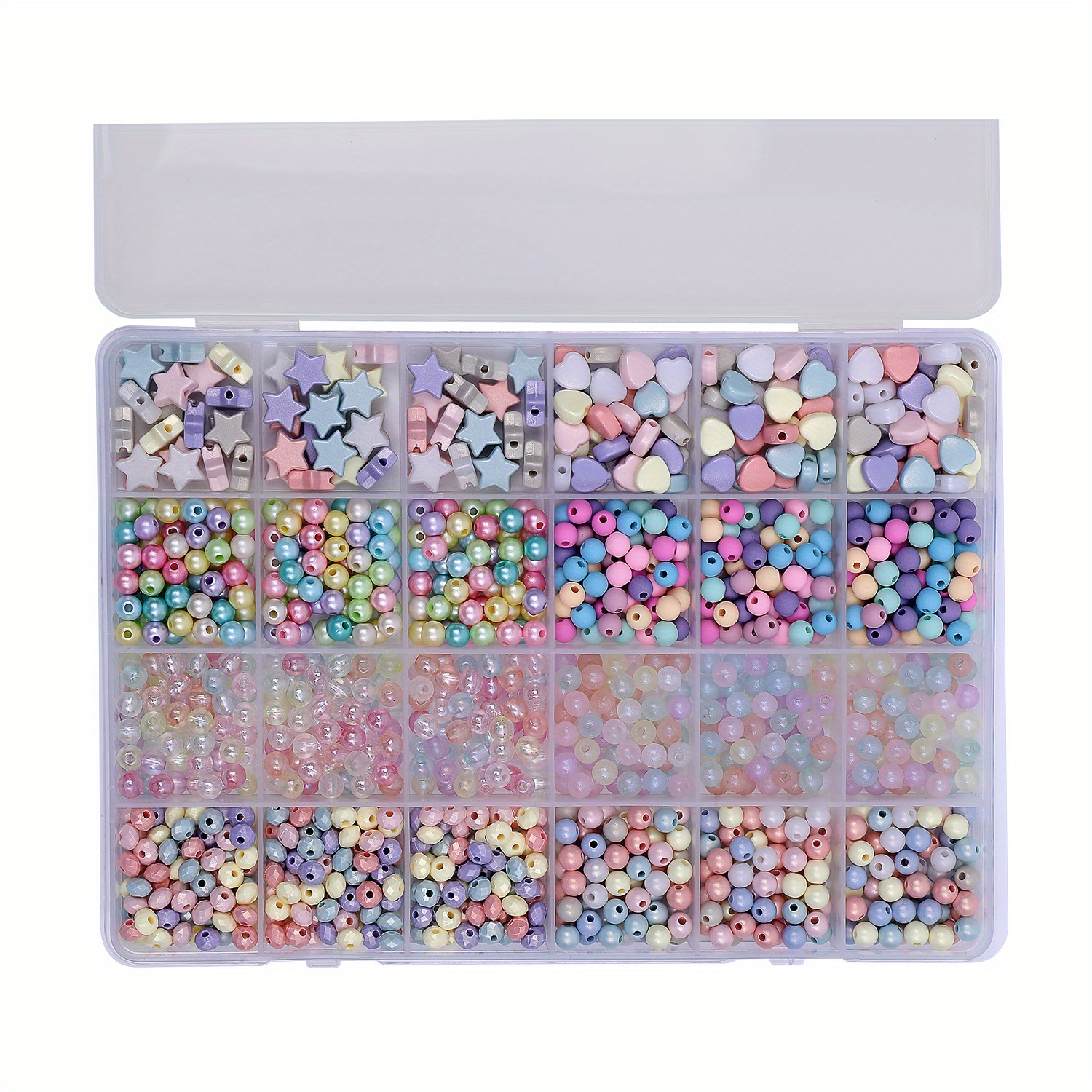 1960Pcs Bracelet Beads Kit 28Colors Beads Making Kit DIY Craft Beads Set  6mm Jewellery Beads Kit Bright Color Jewelry Making Kit - AliExpress