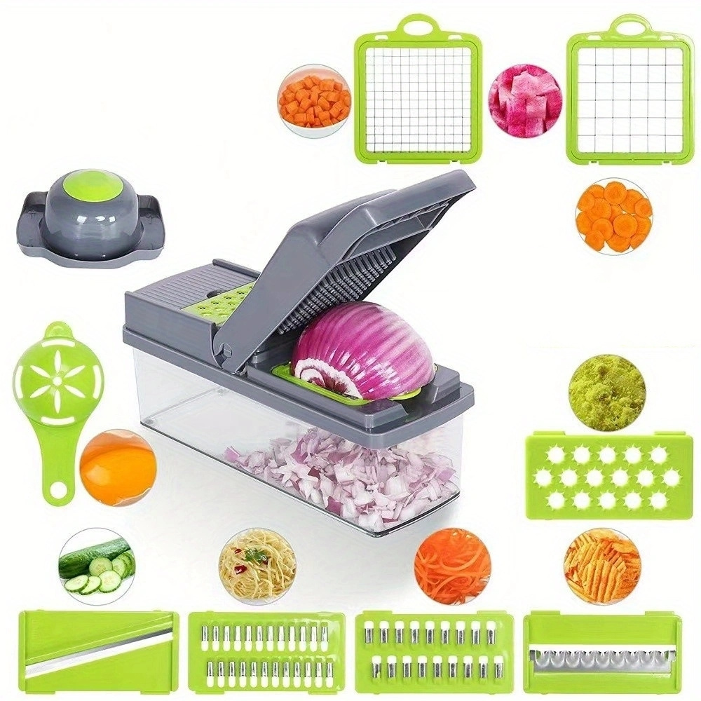 Multifunctional Vegetable Cutter, 5-in-1 Vegetable Cutting Machine,  Adjustable Thickness Of 0.1-8 Millimeters For Quick Preparation For Meals,  Multifunction Kitchen Chopper, Kitchen Tools, Kitchen Accessories - Temu  Germany