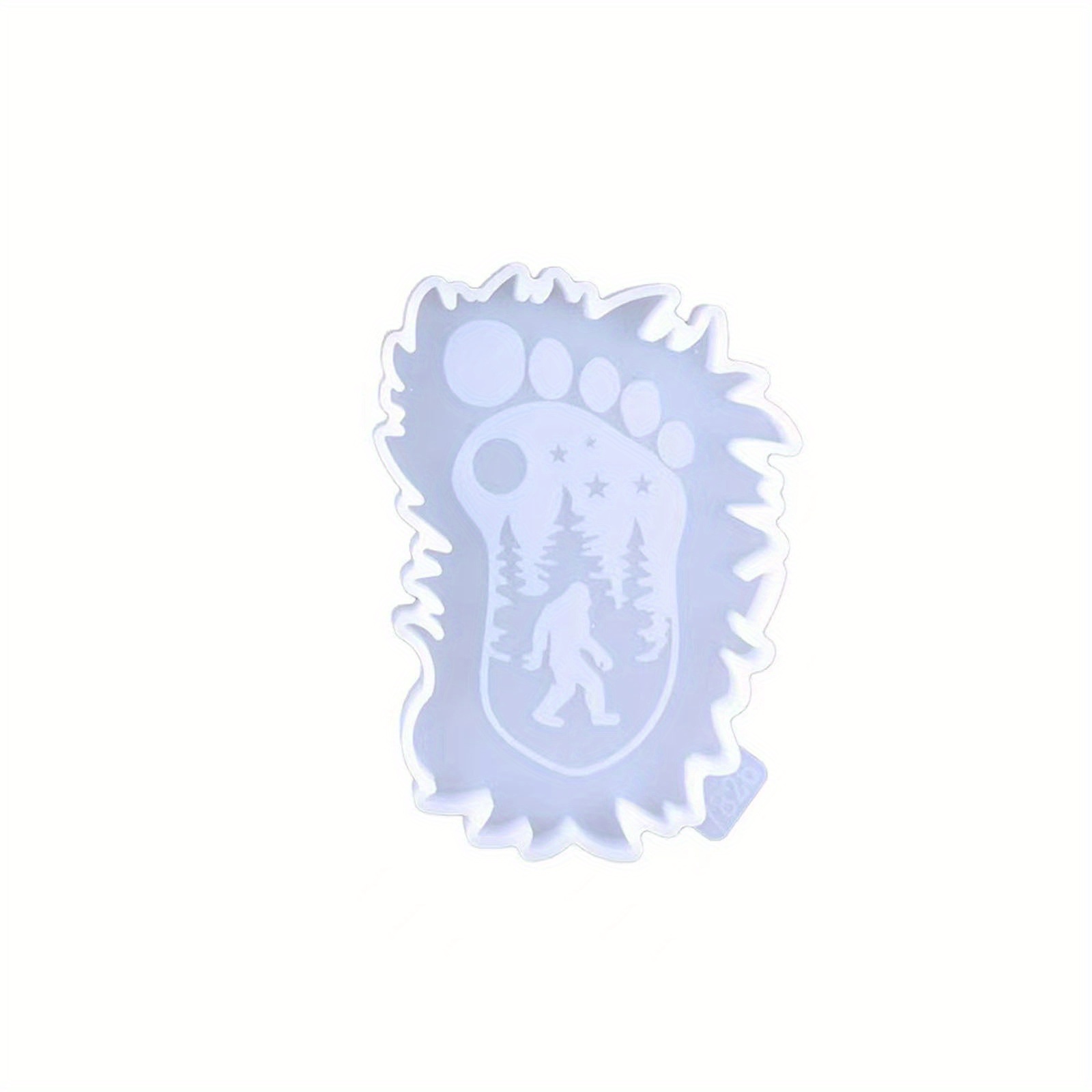 Foot Shape Silicone Resin Molds Foot Sasquatch Epoxy Resin - Temu