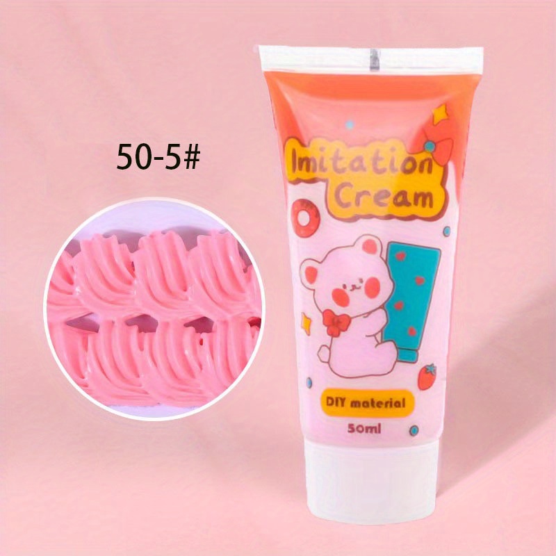 Simulated Cream Glue Diy Handmade Customized Material Cheap - Temu