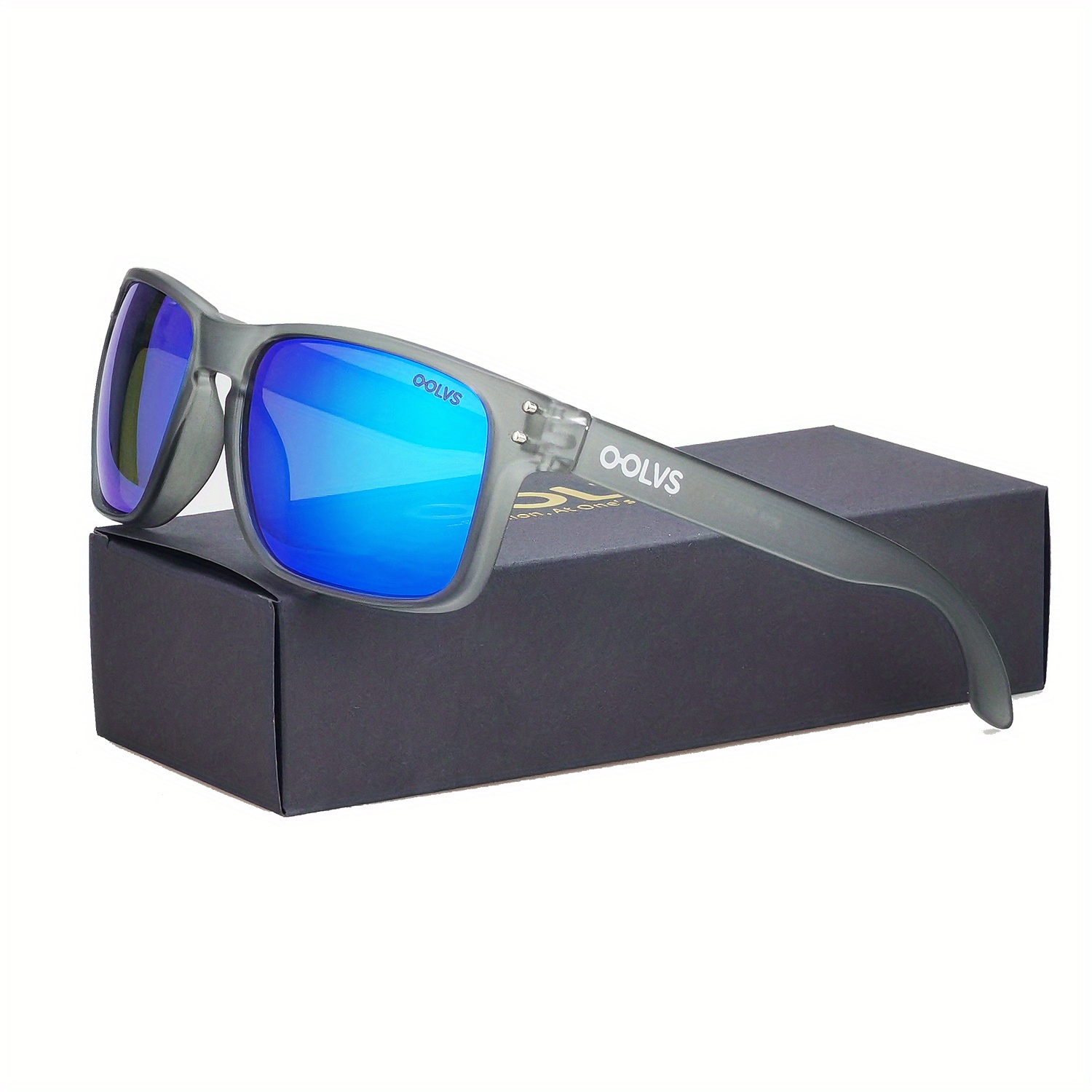 KDEAM Fresh Colors Square Polarized Sunglasses Men and Women