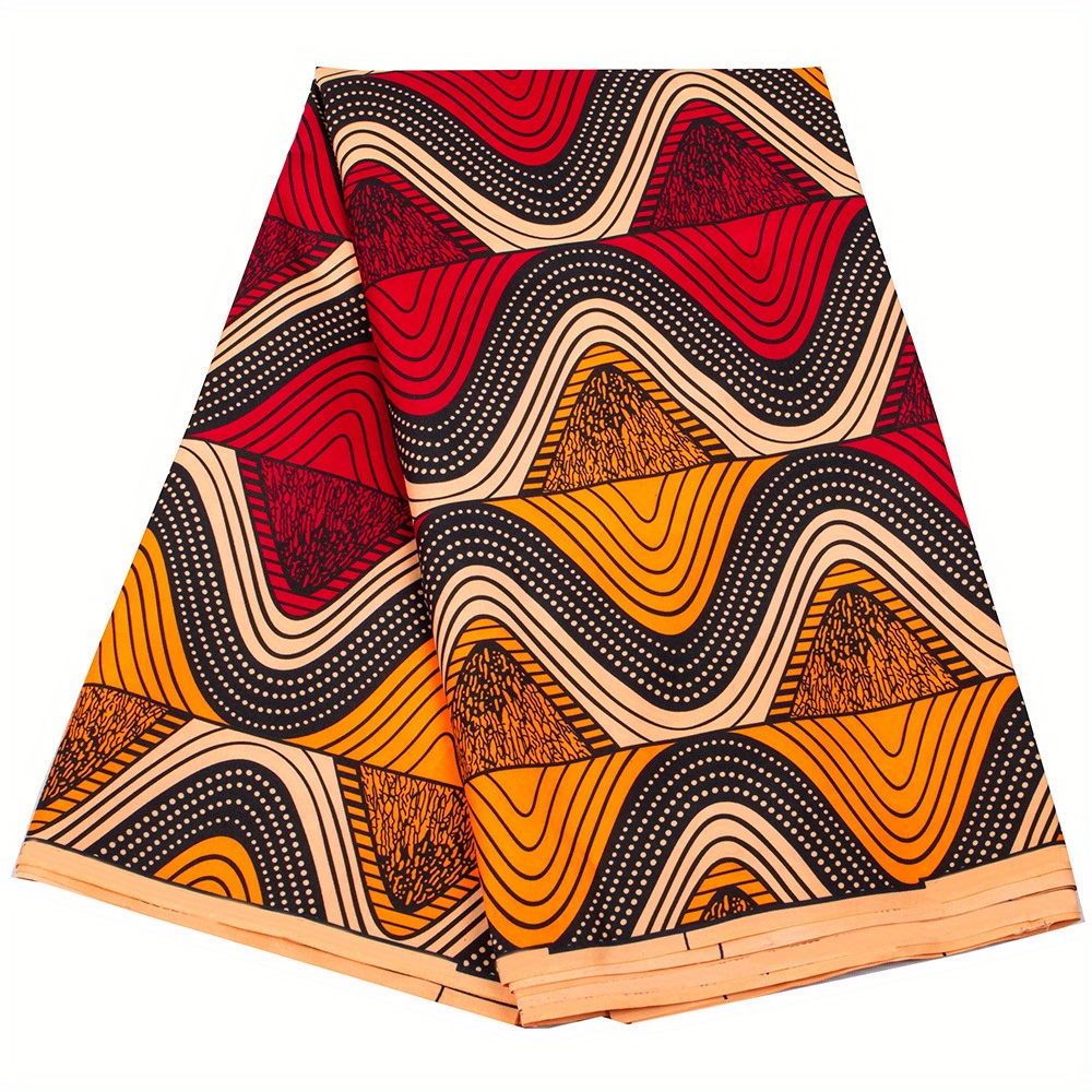 Tela africana, 8 unidades de tela africana con estampado de Ankara de 20 x  16 pulgadas, algodón y poliéster, material de tela de acolchado para