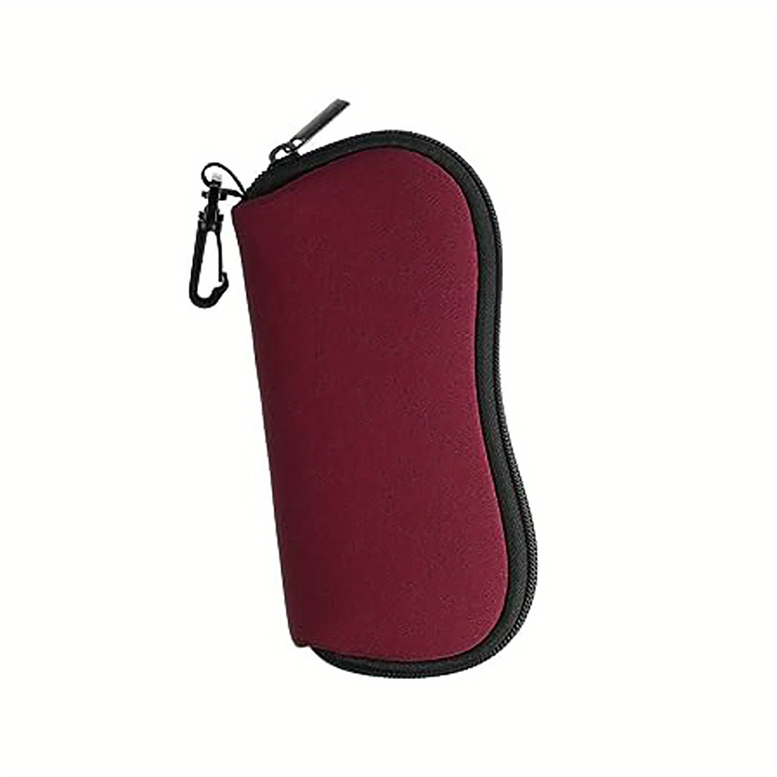 1pc Glasses Soft Case Portable Neoprene Zipper Eyeglasses Box Ultralight Glasses Safety Bag Glasses Case: retailer-supplied image